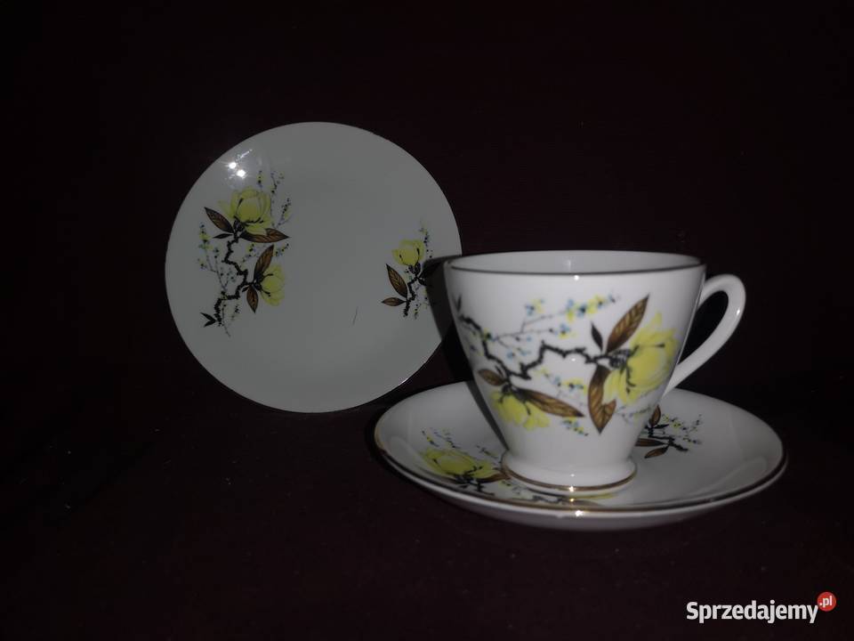 Filiżanka z talerzykiem deserowym Windsor Made