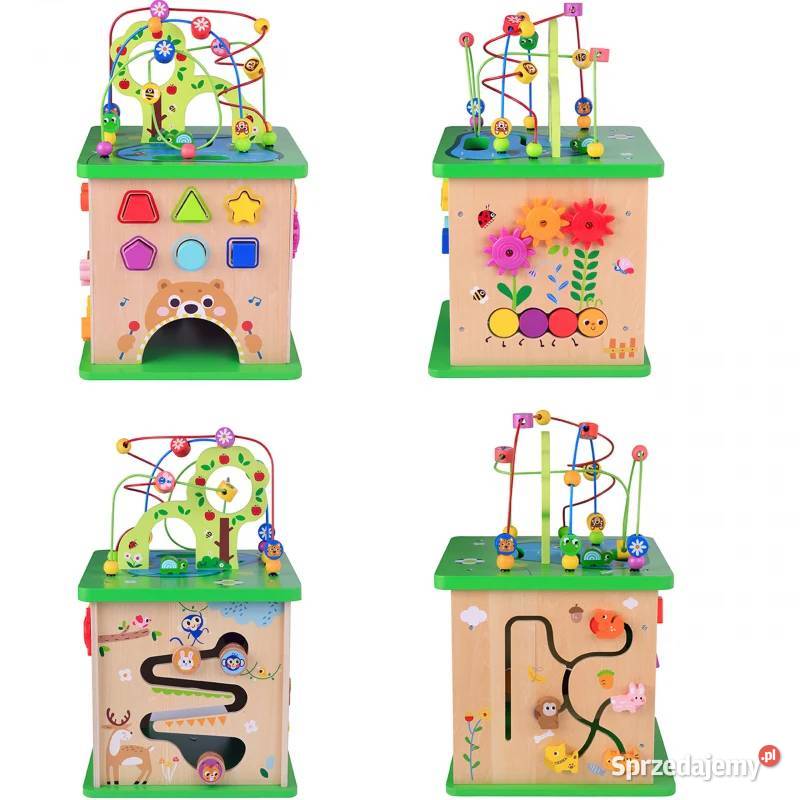 TOOKY TOY Kostka Edukacyjna Sorter Labirynt Edukacyjne