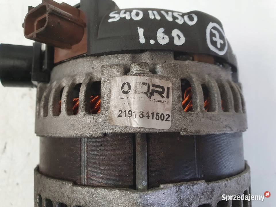 Volvo S40 II V50 16 D ALTERNATOR Układ elektryczny silnika Janów