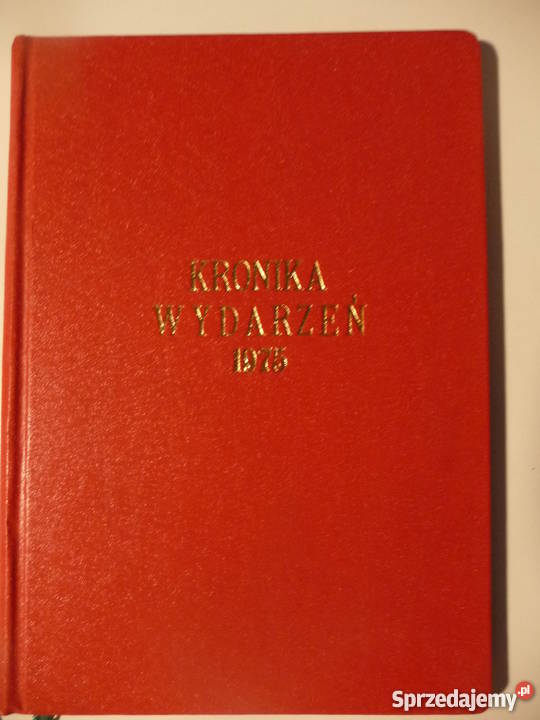 Poznań Kronika wydarzeń 1975 z Kroniki Miasta sprzedam