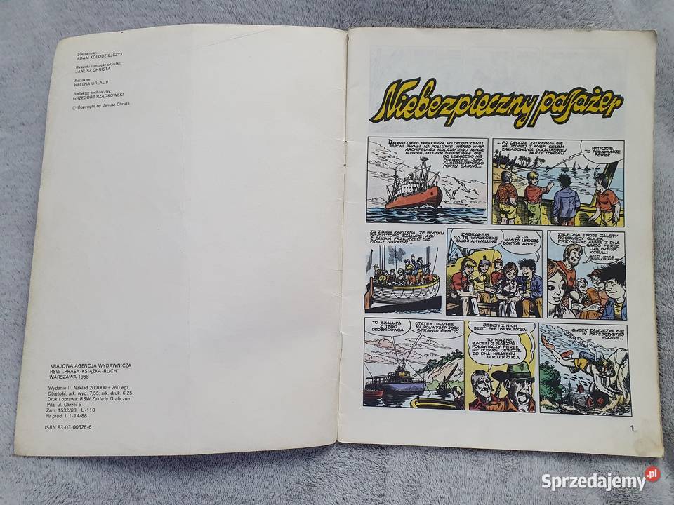 Kurs Na Półwysep Jork Janusz Christa wydanie 2 Gdynia