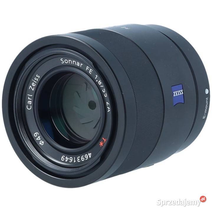 Sony FE 55 mm F18 Carl Zeiss SEL55F18Z pełna Warszawa