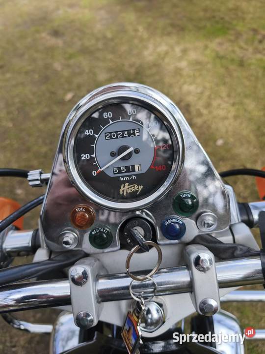 Sym Husky 125 czterosuwowy Motoryzacja