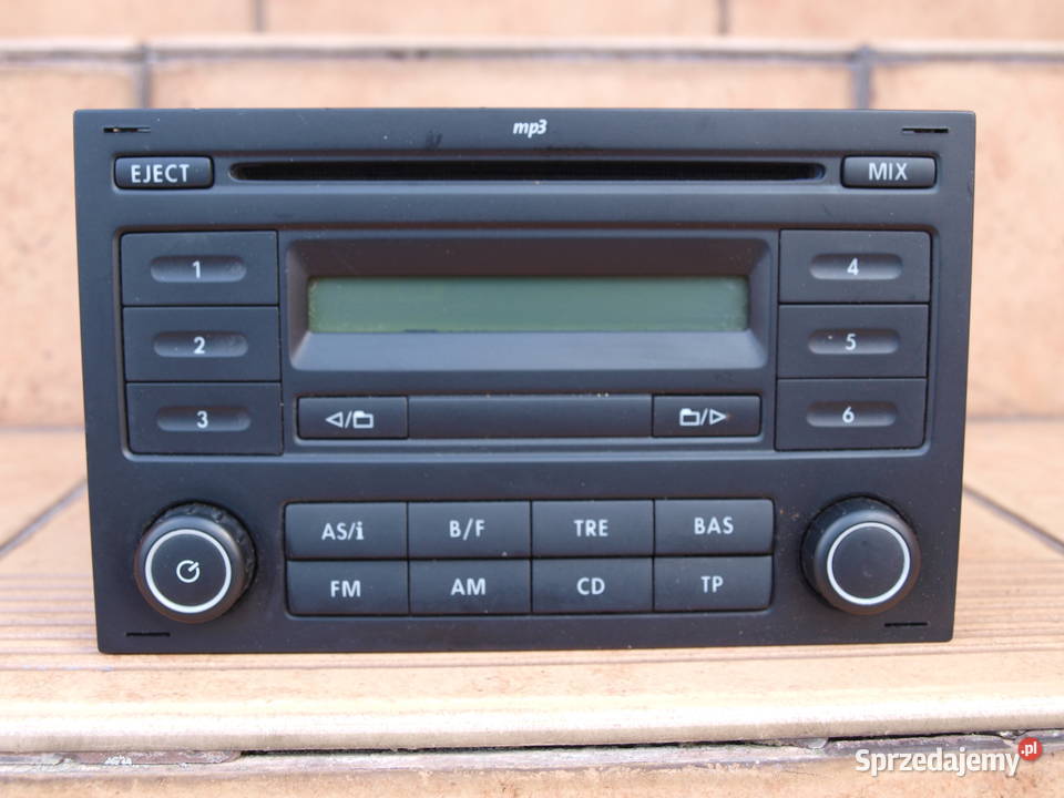 VW Golf V Passat Touran Sharan radio CD Mp3 Wyposażenie wnętrza