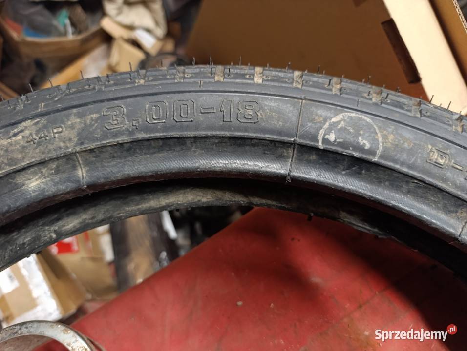 Nowa opona Stomil 300x18 do wsk Wfm 125 SHL 175 Zamość