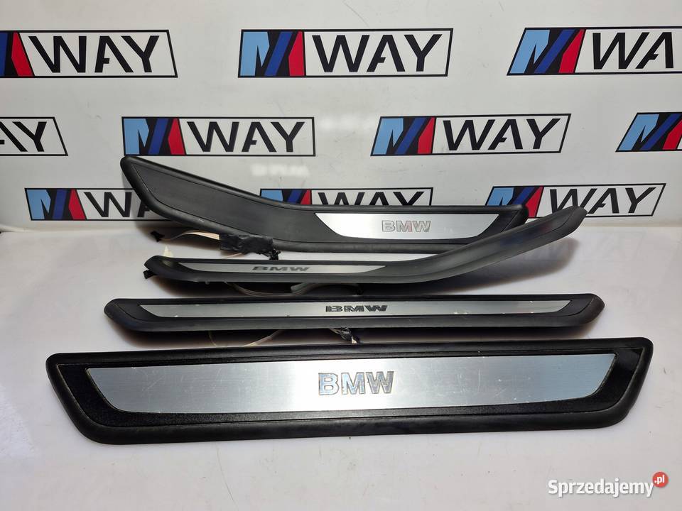 BMW 7 F01 LISTWY NAKŁADKI PROGOWE KOMPLET