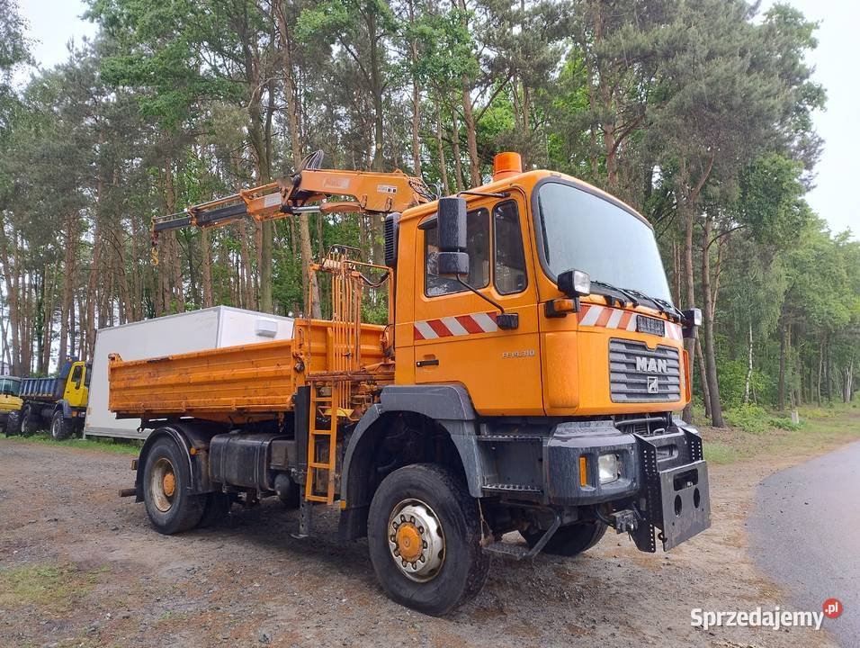 man 19310 specjalny 4x4 kiper i hds 345321km Grabów nad Prosną sprzedam