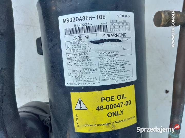 SPRĘŻARKA KOMPRESOR CARRIER PULSOR 460004700 dostawcze Bielsko-Biała