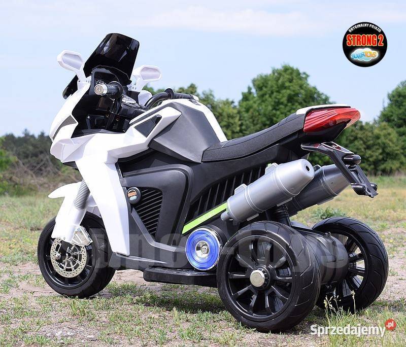 DUŻY MOTOR ŚCIGACZ Z SYMULACJĄ WYDECHU MIĘKKIE Toruń