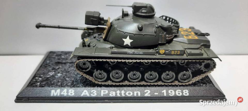 model M48 A3 Patton 21968 1x72 K13 27 Warszawa