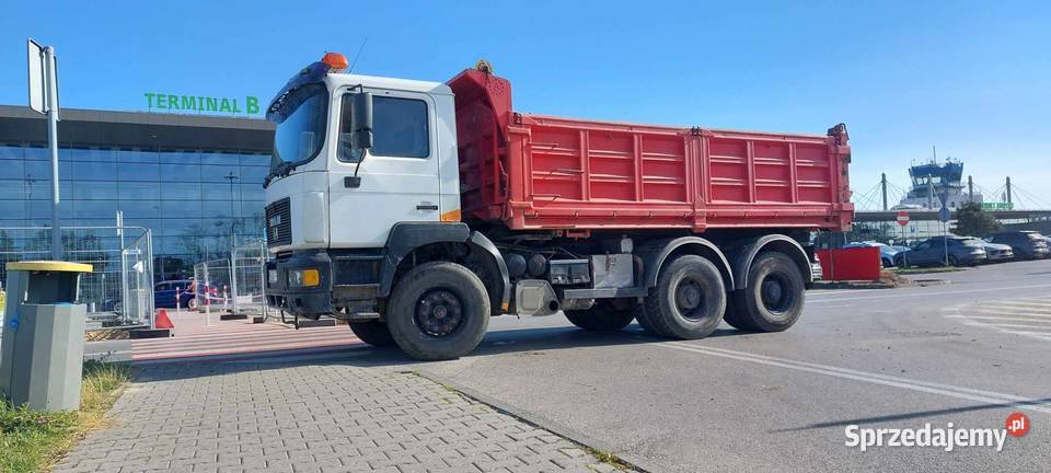 Man f2000 wywrotka wywrotka 6x4 wspomaganie kierownicy Ożarowice