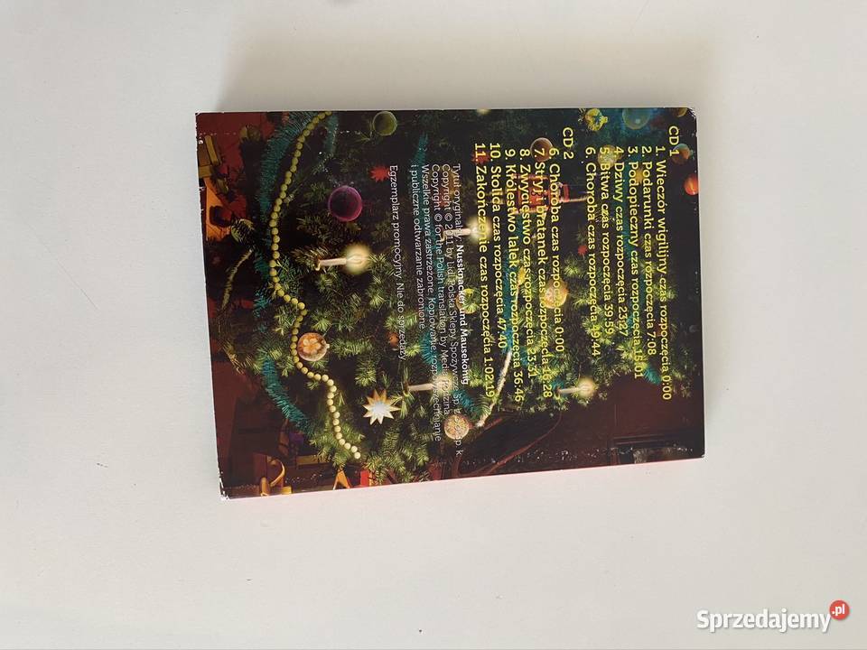 DVD dysk Dziadek do orzechów Opowiesc Wigilijna Warszawa sprzedam