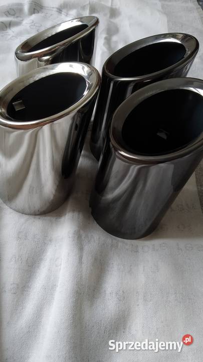 Końcówki nakładki wydechu chrom Audi A1 A3 A4 A5 tłumiki Warszawa