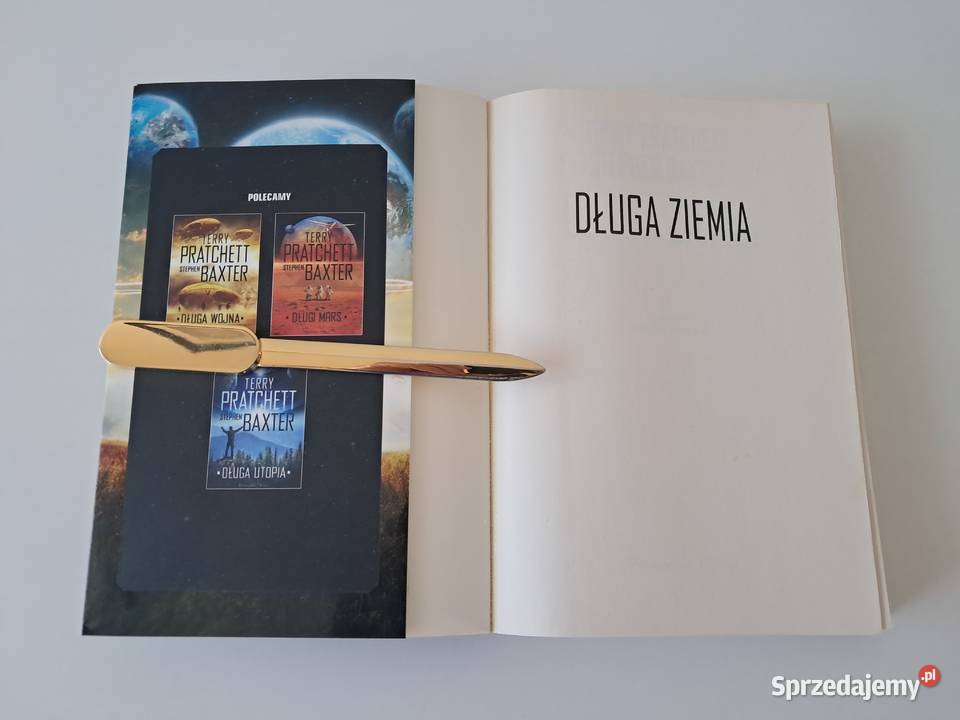 Książka Długa Ziemia T Pratchett S Baxter do Rok wydania 2013 małopolskie Kraków sprzedam