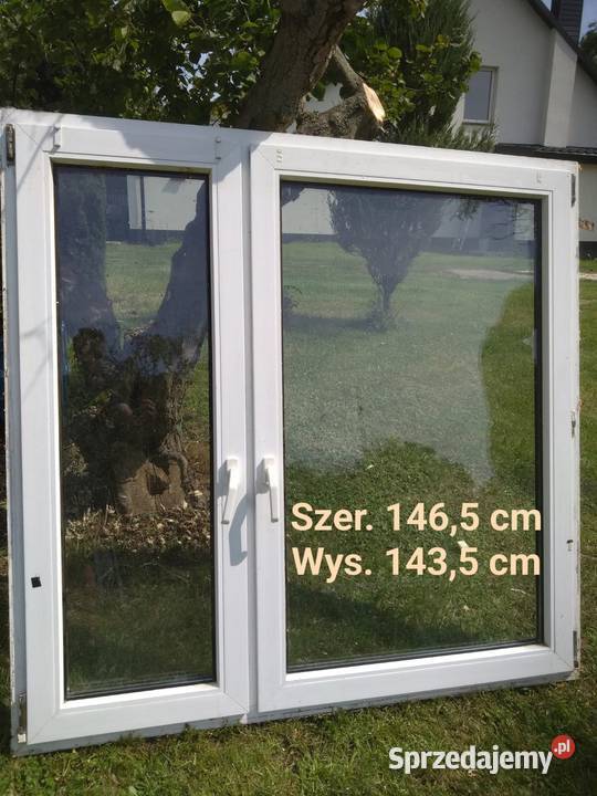 Okna PCV z demontażu Okna ścienne Szczekociny