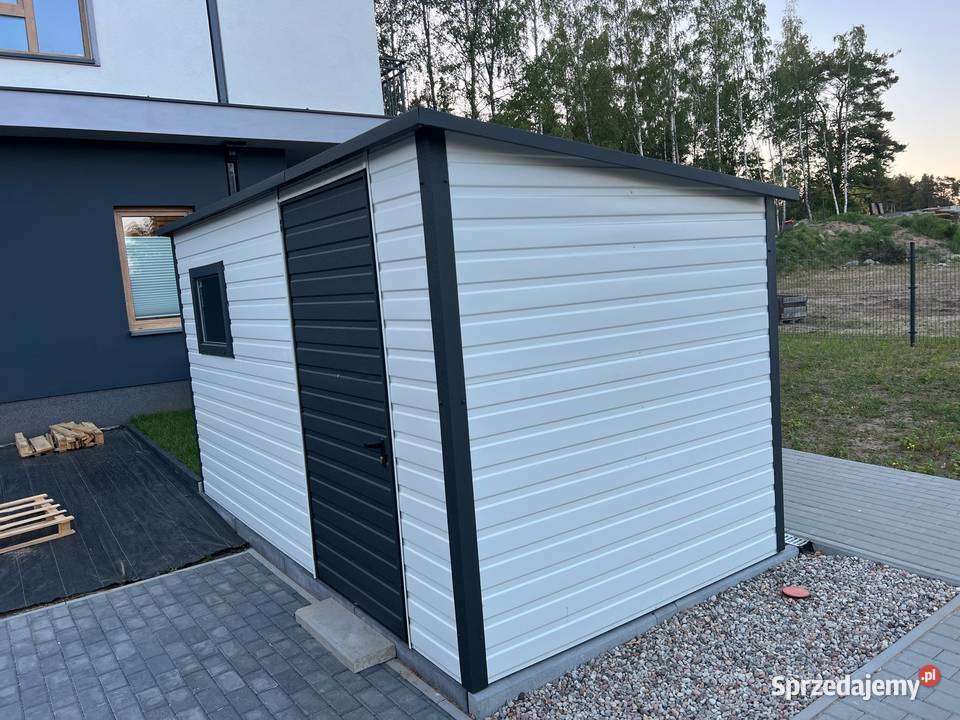 Garaż Blaszany Wiata Magazyn Schowek Garaże wielkopolskie Łęczyca