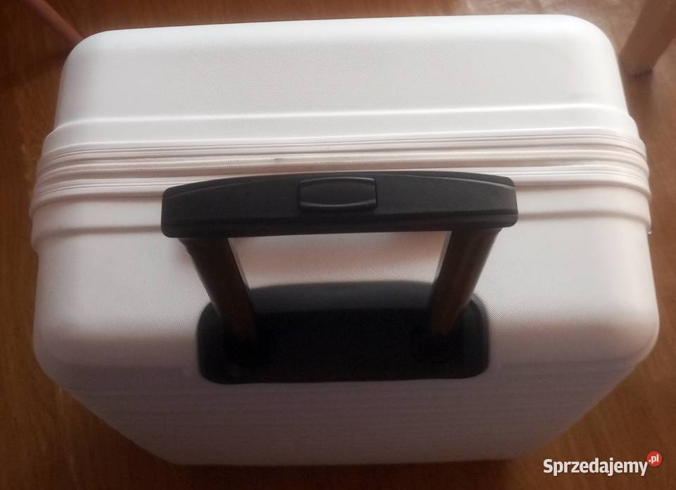 Walizka Wittchen Biała Duża Torby, plecaki i walizki Radom