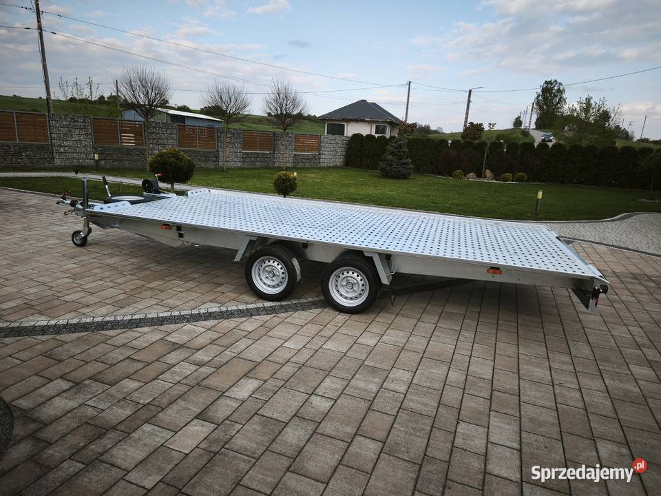 laweta przyczepa plaska MARS 450 x 210 Morawica