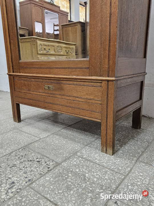 Stara szafa secesyjna bieliźniarka z Francji Nowy Sącz