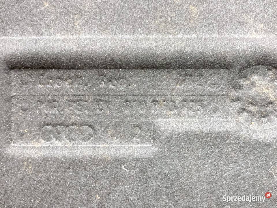 WYGŁUSZENIE MASKI AUDI A5 8T Hatchback 0717