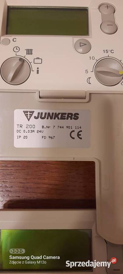 Regulator temperatury sterownik junkers TR200