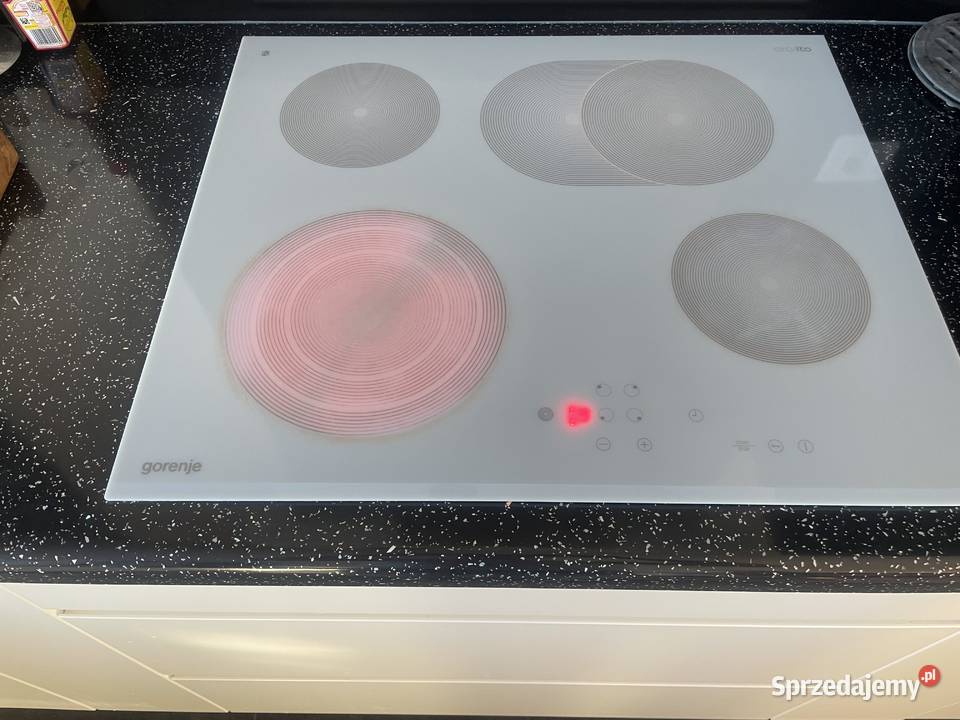 płyta ceramiczna biała gorenje oraito Lubzina