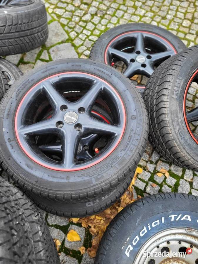 koła felga plus opona 4 mazda honda 15 20555r15 Rybnik