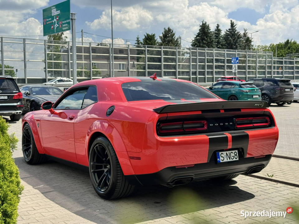 Dodge Challenger SRT Hellcat 62 V8 HEMI 717 Zarejestrowany w Polsce małopolskie