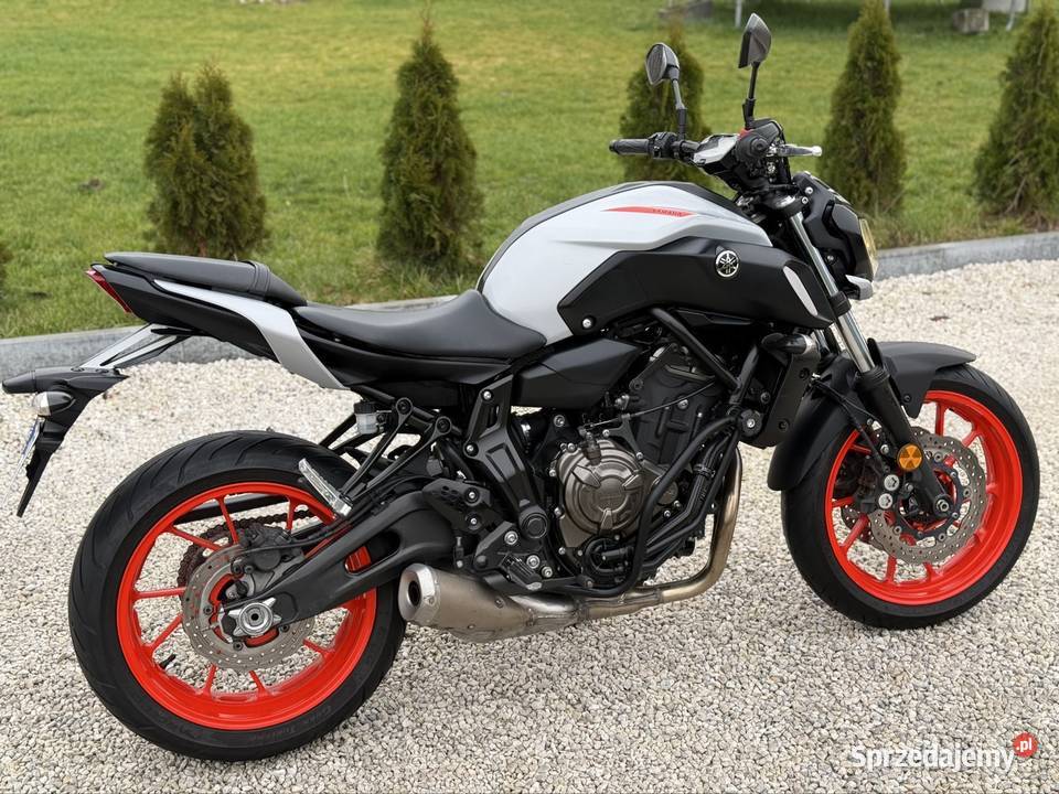 Yamaha MT 07 ABS 2020 ładny stan Polski salon Rok produkcji 2020 Włocławek