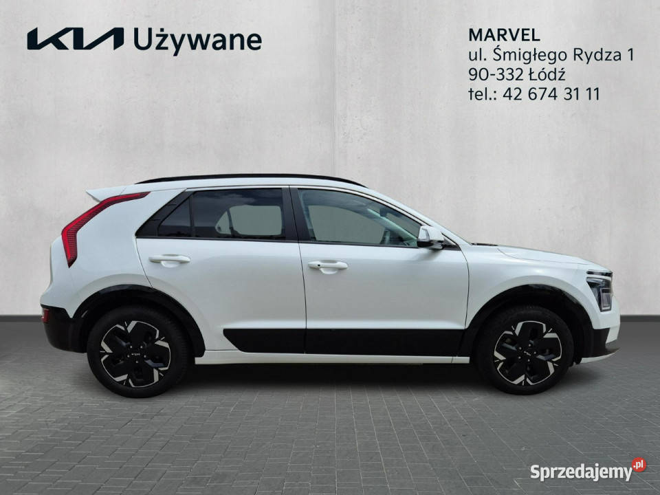 Kia Niro EV 204 648 kWh Zasięg 460 Wersja L FV23 gniazdo USB łódzkie Łódź sprzedam