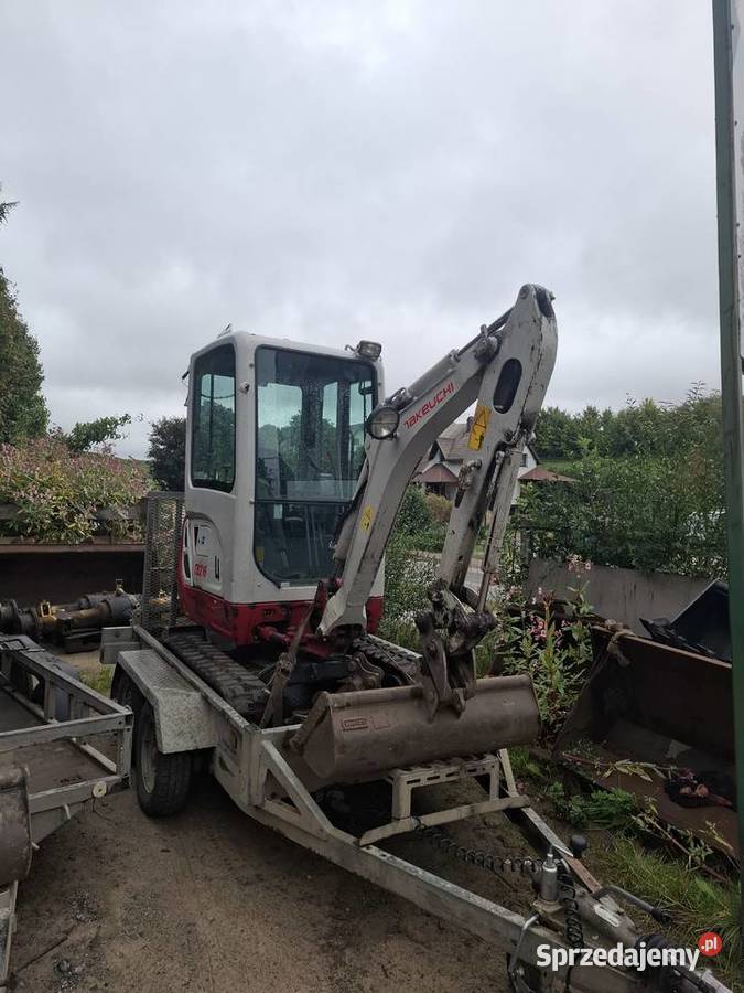 Minikoparka Takeuchi TB216 Motoryzacja Puzdrowo