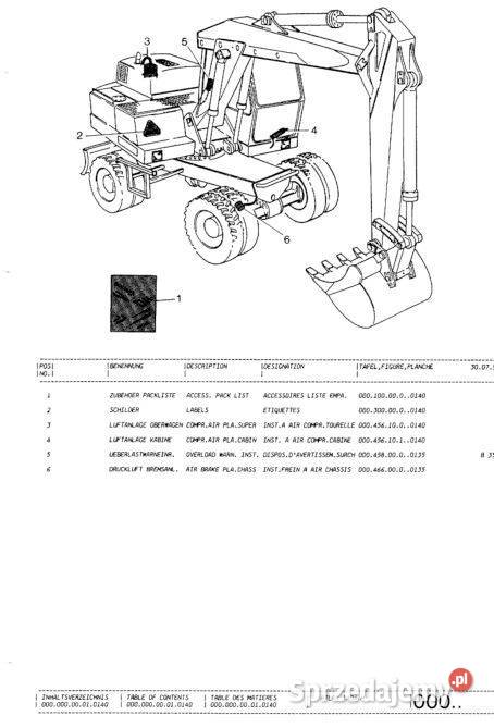 Atlas 1404 1404 S143 katalog części zamiennych Poradniki, albumy i reportaże Książki i Podręczniki Kielce