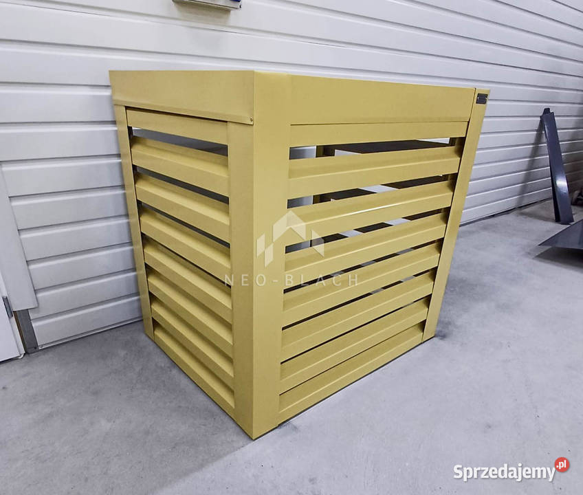Osłona klimatyzatora 90x50x80 piaskowy Zabudowa Krynica-Zdrój