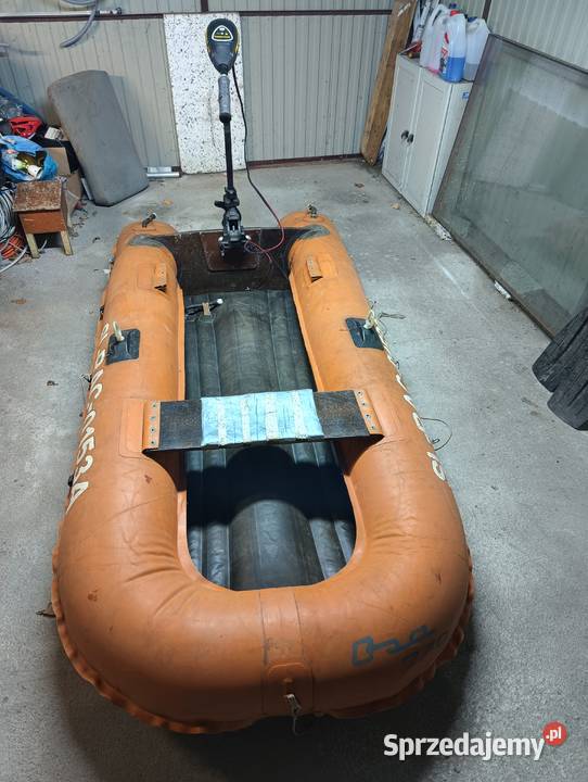 Ponton OSA 270 z silnikiem Minn Kota opolskie Niemodlin sprzedam