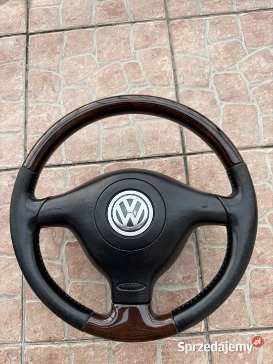 Kierownica drewniana VW Golf 4 Passat B5 Bora Goleniów