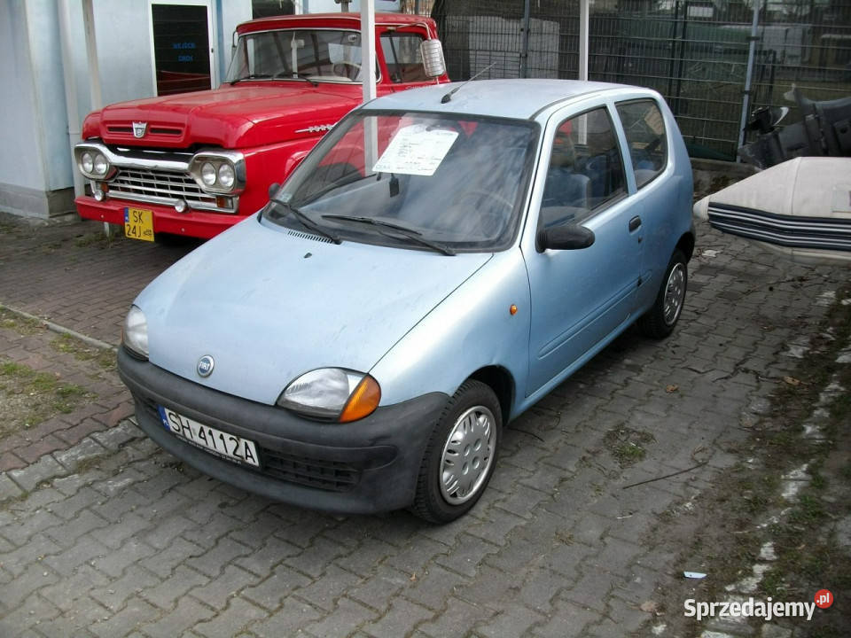 Fiat Seicento Fiat Seicento niebieski Katowice