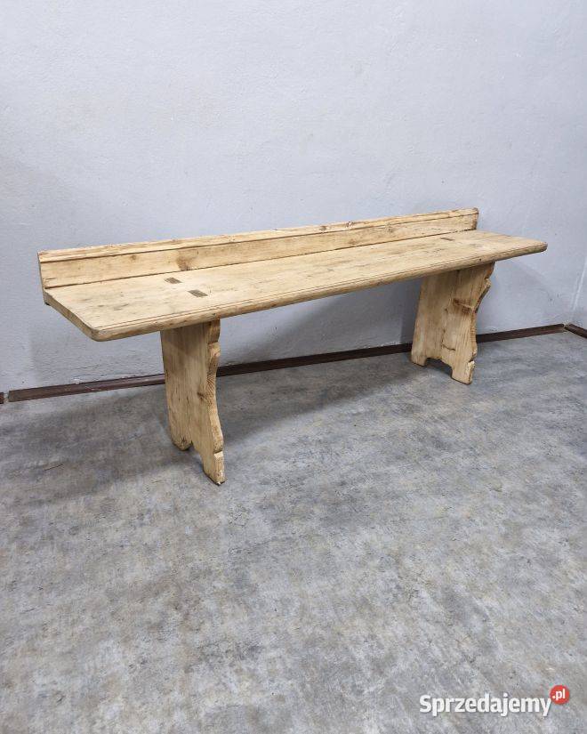 Stara wiejska ławka AntykiMarki Marki