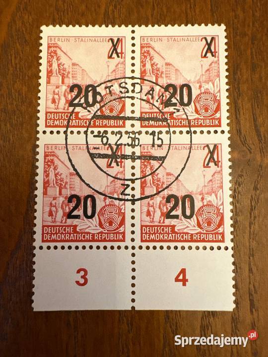 DDR Fnfjahrplan 19531956 nadruki seria urzędowa śląskie Bielsko-Biała
