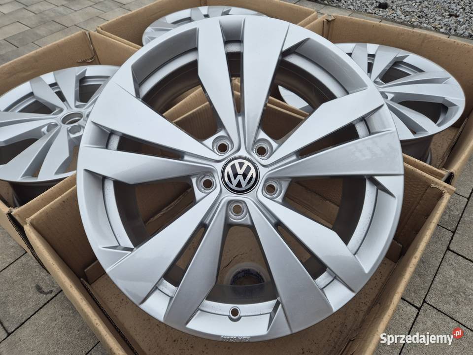 Felgi 18 5x112 OEM Borbet VW Golf ID3 ID4 Audi aluminiowe śląskie