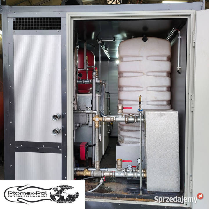 Mobilna Kotłownia Kontenerowa 250 kW Olej Pozostałe