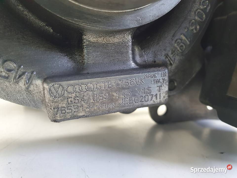 TURBOSPRĘŻARKA Audi A6 C6 27 TDI turbo osobowe Rudka