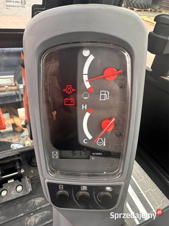 MINI koparka Kubota KX19 rozsuwane gąsienice CAT pełny VAT Maszyny budowlane Gdańsk sprzedam