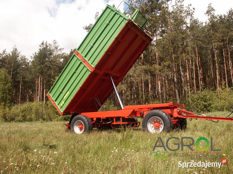 Pronar przyczepa T680 14 ton nadstawy zaczep mazowieckie Radzanów