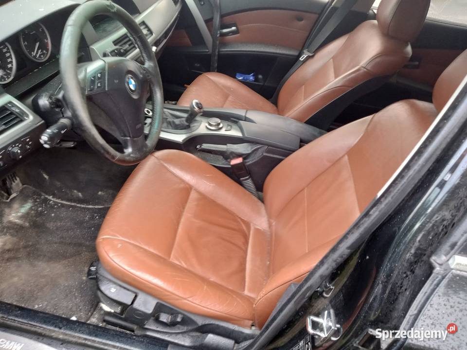 Części E61 m57d25 manual w aucie sprawny Ostrołęka sprzedam