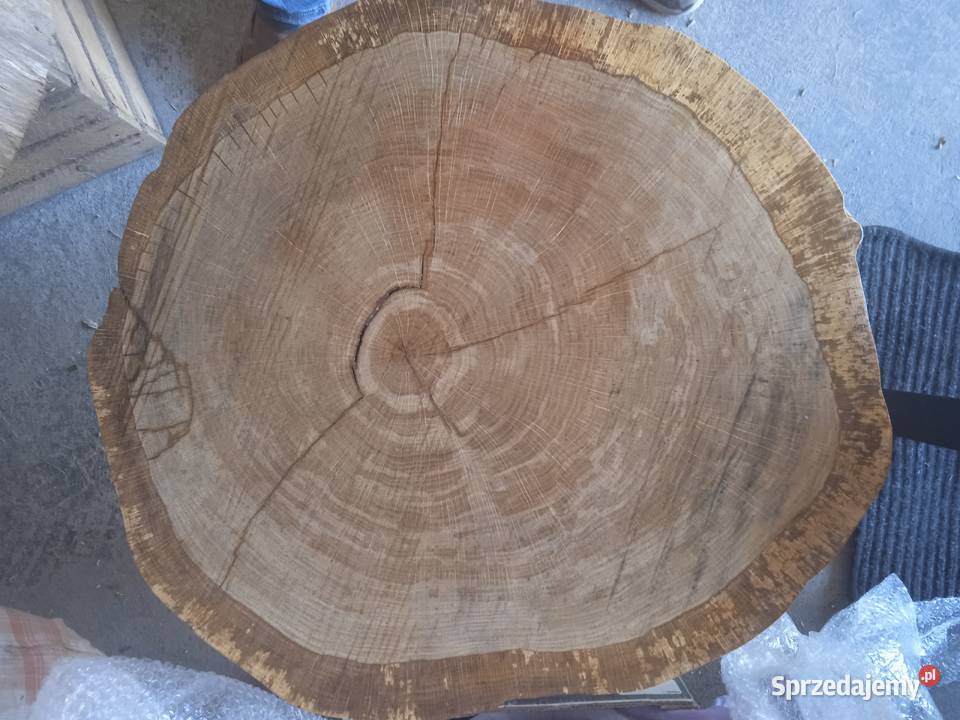 Stolik kawowy z plastra dębu Wieluń