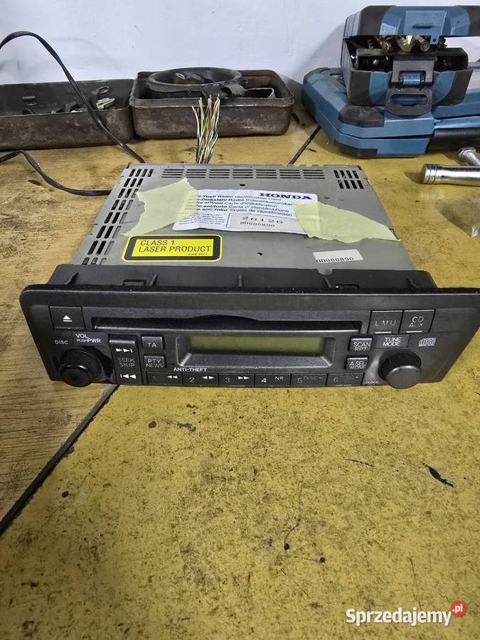 Radio odtwarzacz CD oryginalny Honda civic VII z mazowieckie Kozienice