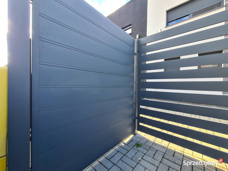 Brama skrzydłowa 300x120 nowoczesne ogrodzenia Wrocław sprzedam
