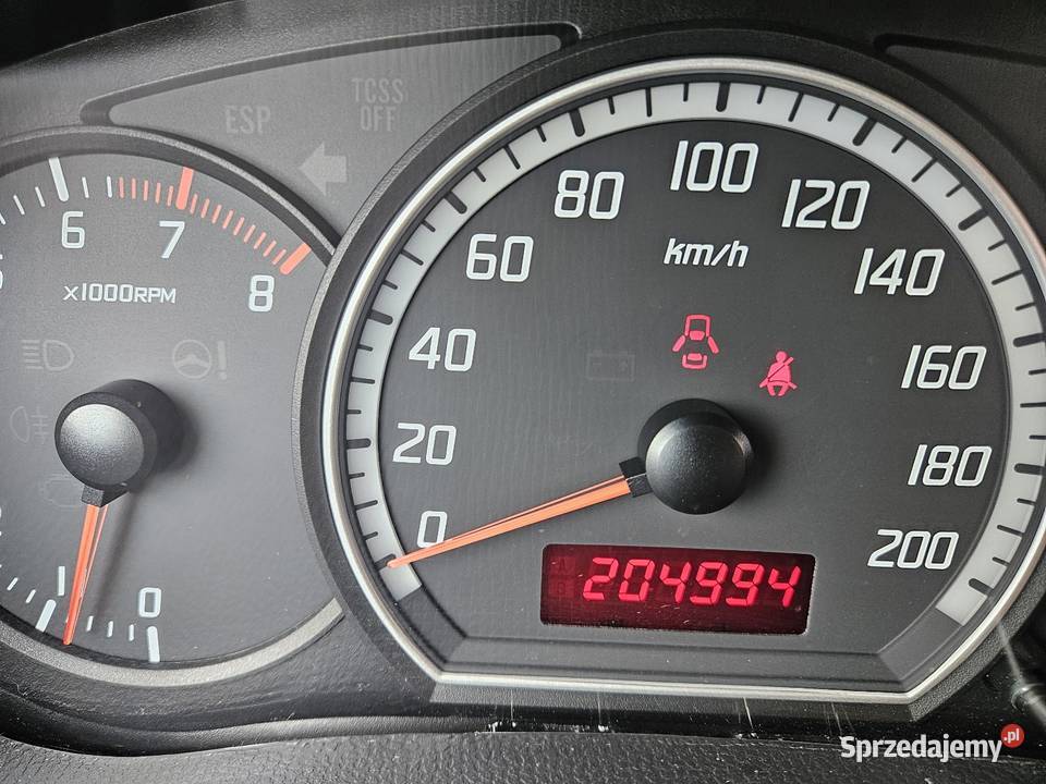 2009 SUZUKI Swift 13i 16V benzyna 205000 Kraków
