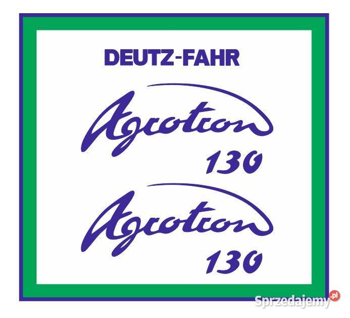 Naklejki DeutzFahr Agrotron 130 Ciągnik Traktor Szczecin