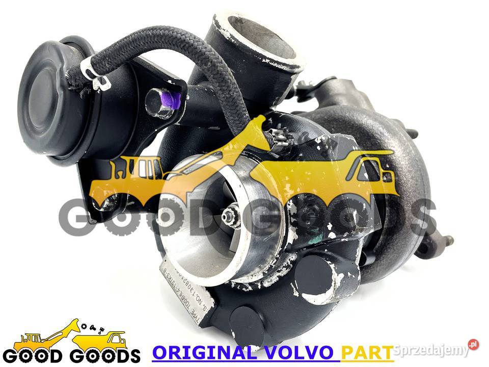 VOLVO TURBOSPRĘŻARKA TURBO D38H 16672629 Części do maszyn budowlanych Władysławów